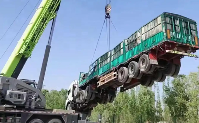 白云区道路脱困救援案例